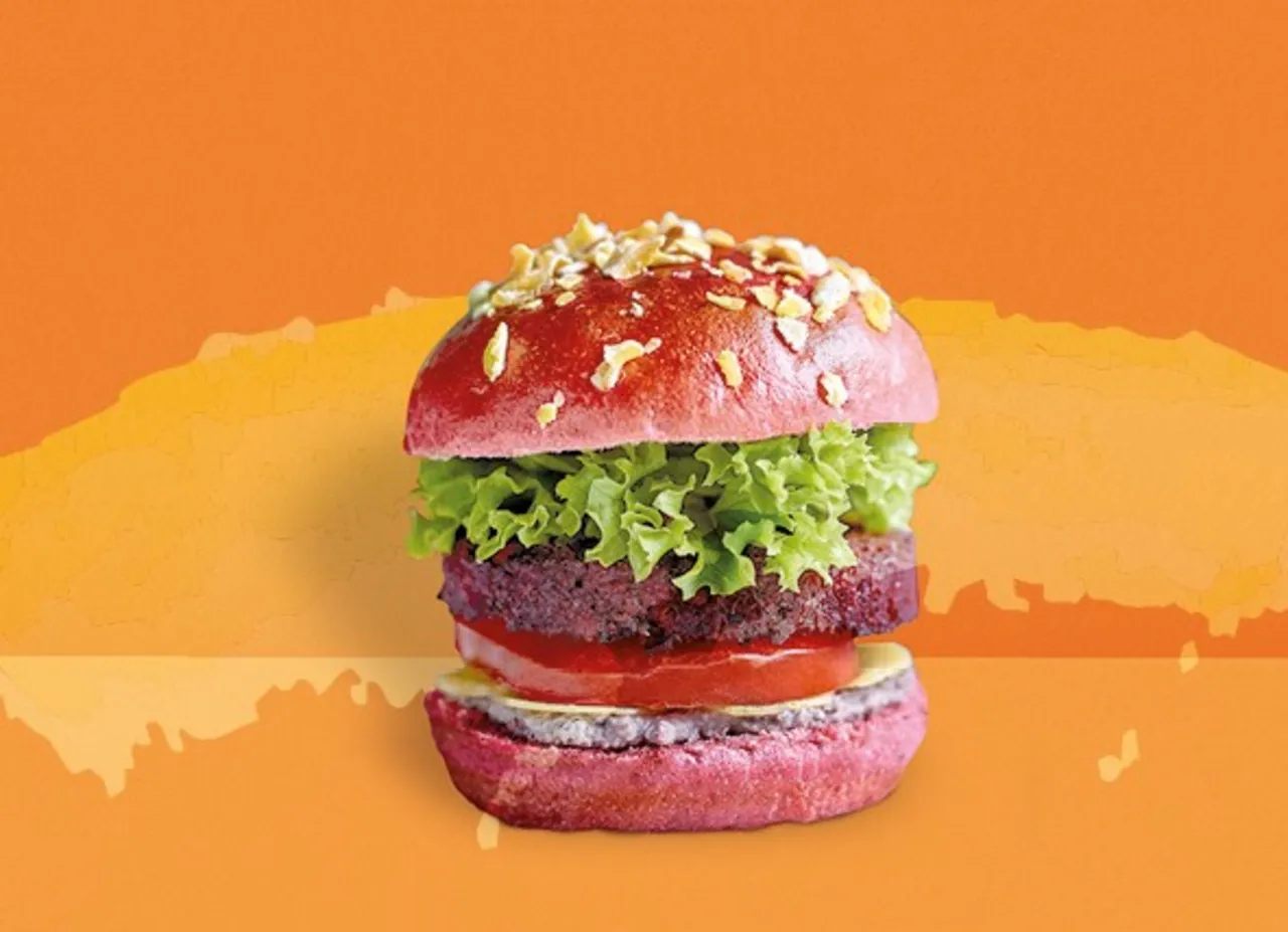 Beetroot burger - Puratos