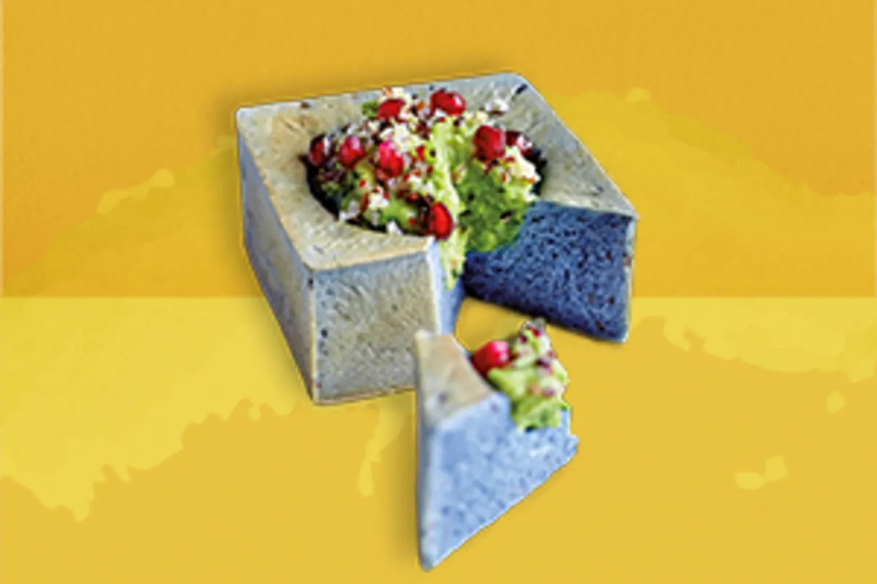 Butterfly pea toast - Puratos