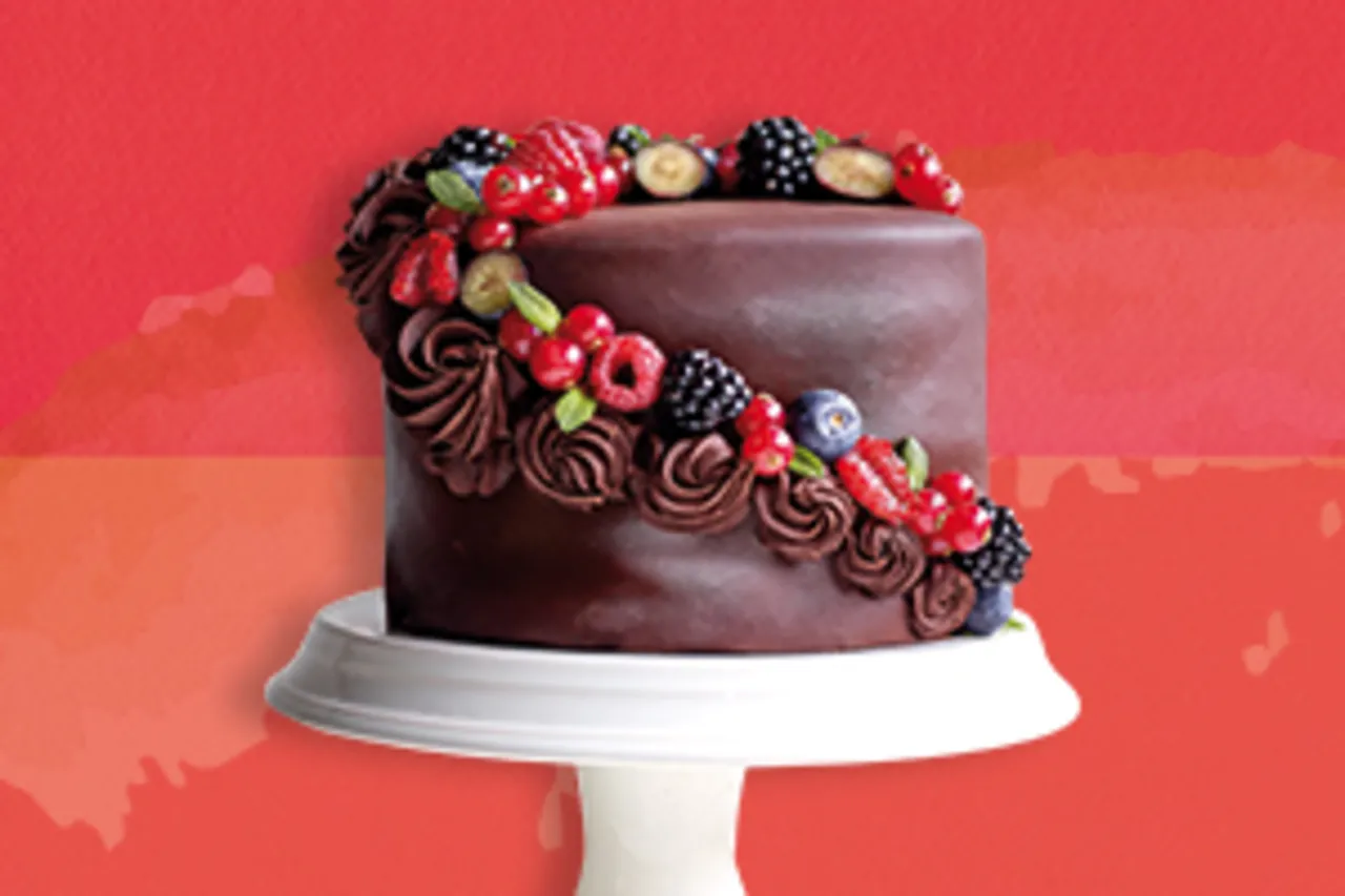 Nutty celebration cake - Puratos