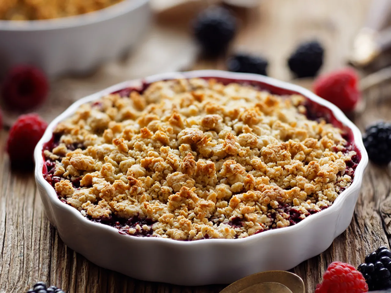 Mixed Berry Crumble - Puratos