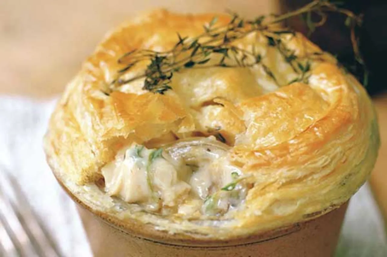 Chicken & Mushroom Pie - Puratos
