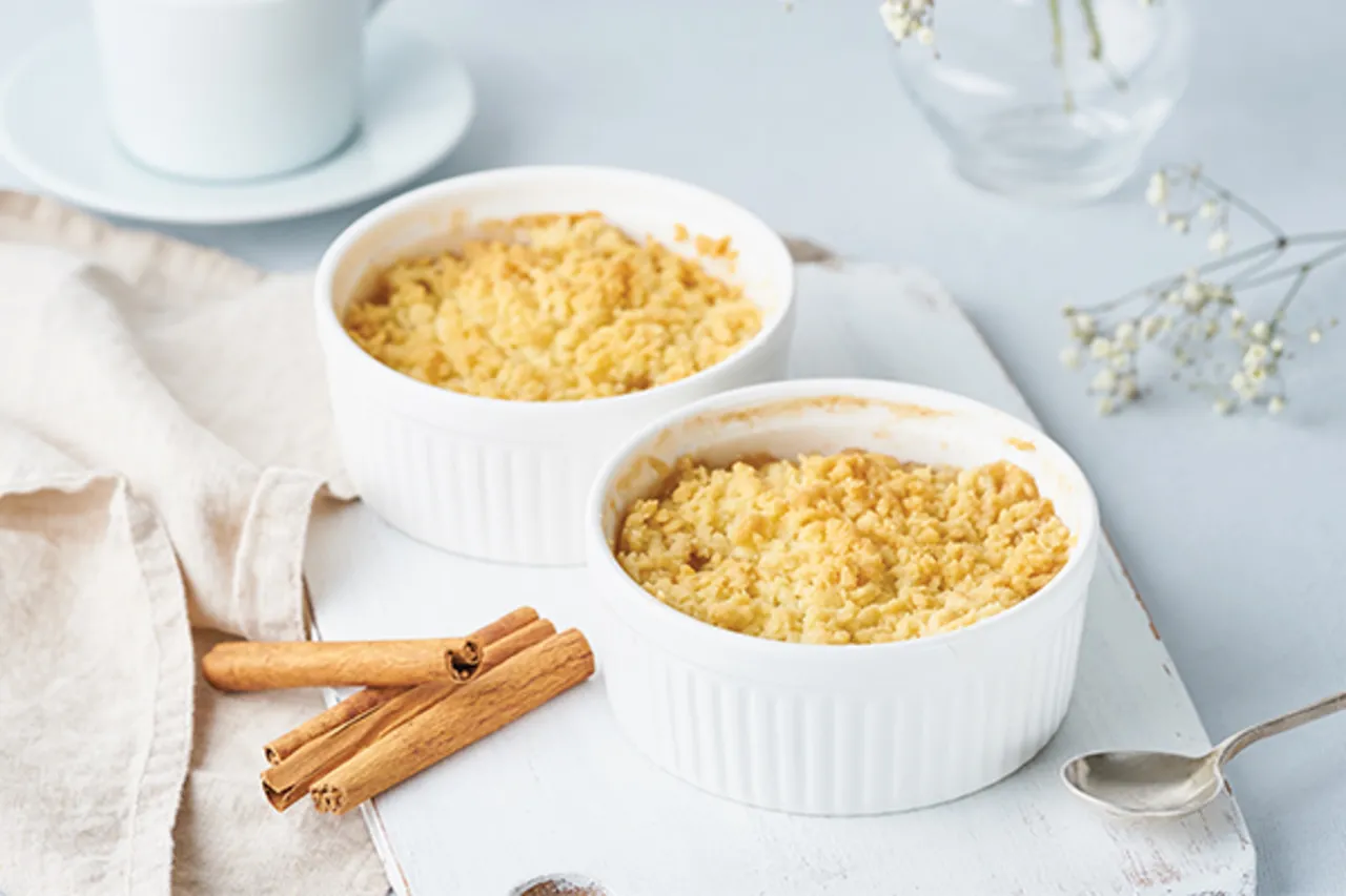 Topfil Apple and Rooibos Apple Crumble Tart - Puratos