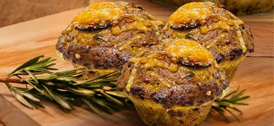 Smokey Cheese and Onion Muffins