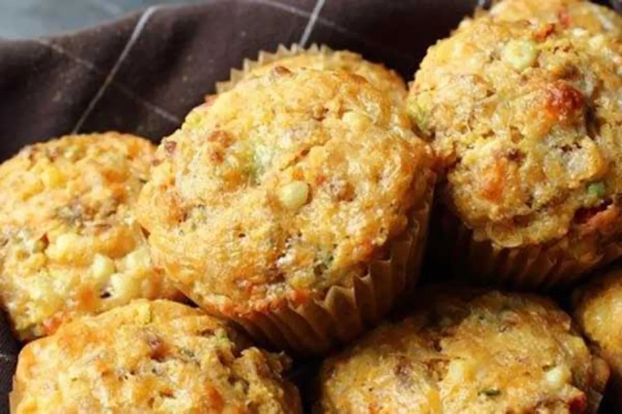 Sweet Corn and Bell Peppers Gourmet Muffin - Puratos