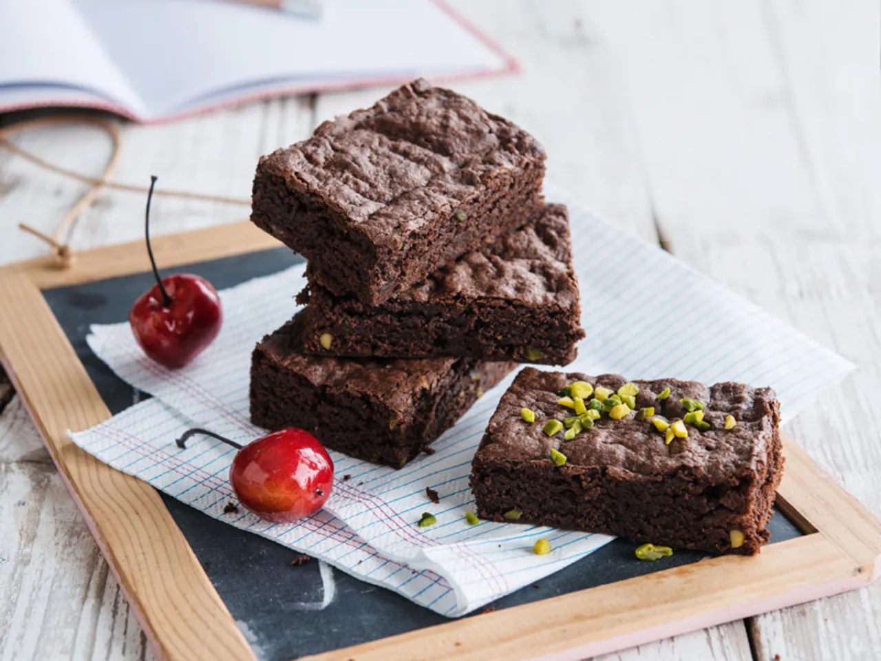 Festive Chocolate Brownie - Puratos
